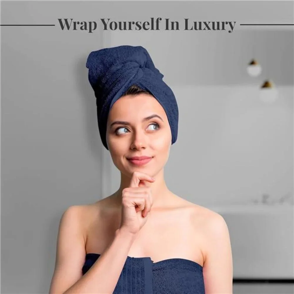 New Pack of 4 Extra Large Bath Towels 30 x 60 Inches, 100% Cotton,